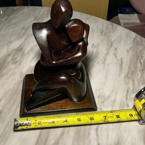 BN Beautiful Woman/Man/ Marble Figurine Sculpture Decor - Picture 3 of 5